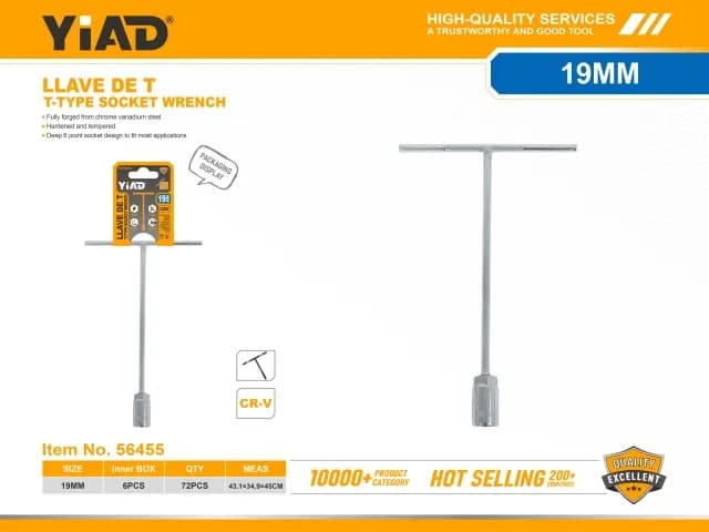 Nasadni ključ T-tip 56455