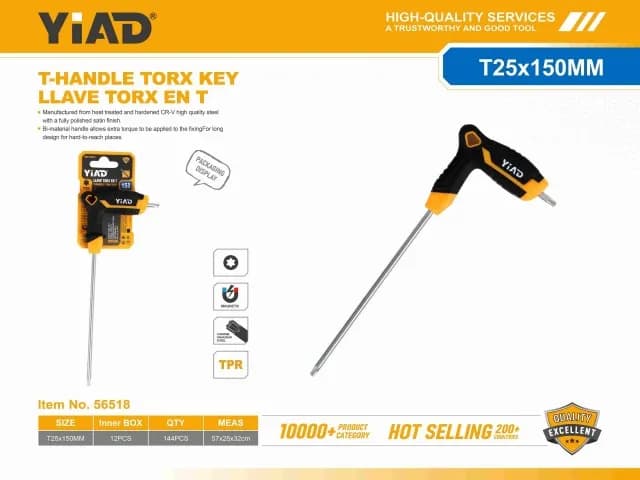 Torx ključ sa T-ručkom 56518