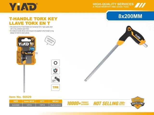 Torx ključ sa T-ručkom 56529