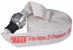 Fire hose 2 inch 15 bar couplings 15 m with aluminium