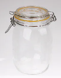 Staklena tegla sa hermetičkim poklopcem 500ml