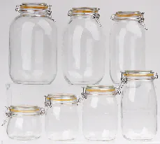 Staklena tegla sa hermetičkim poklopcem 1500ml