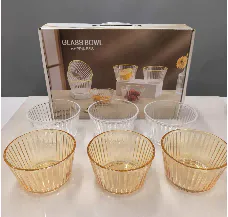 Set staklenih zdjelica – 6 komada