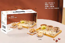Set staklenih posudica za serviranje – 7 komada