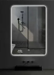 NC-F1012 1.Installation: Wall-mounted, with 3 hooks 2.Input:110V-240V 3.LED light 4.Switch Type: touch switch 5. mirror: 4 mm CLEAR MIRROR +heating 6.CE Rhos Led driver,2 years guarrantee 7,packing:protection film+hard board cartons .5pcs/box