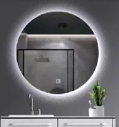 1.Installation: Wall-mounted, with 3 hooks 2.Input:110V-240V 3.LED light 4.Switch Type: touch switch 5. mirror: 4 mm CLEAR MIRROR +heating 6.CE Rhos Led driver,2 years guarrantee 7,packing:protection film+hard board cartons .5pcs/box