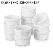 RAMEKIN-DISH-006-12P CERAMIC-ramekins