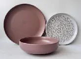 Elegantni keramički set za serviranje i jelo – 12 dijelova