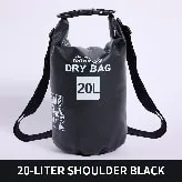 Vodootporna outdoor torba 20L – crna
