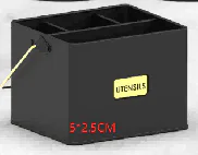 square utensil holder